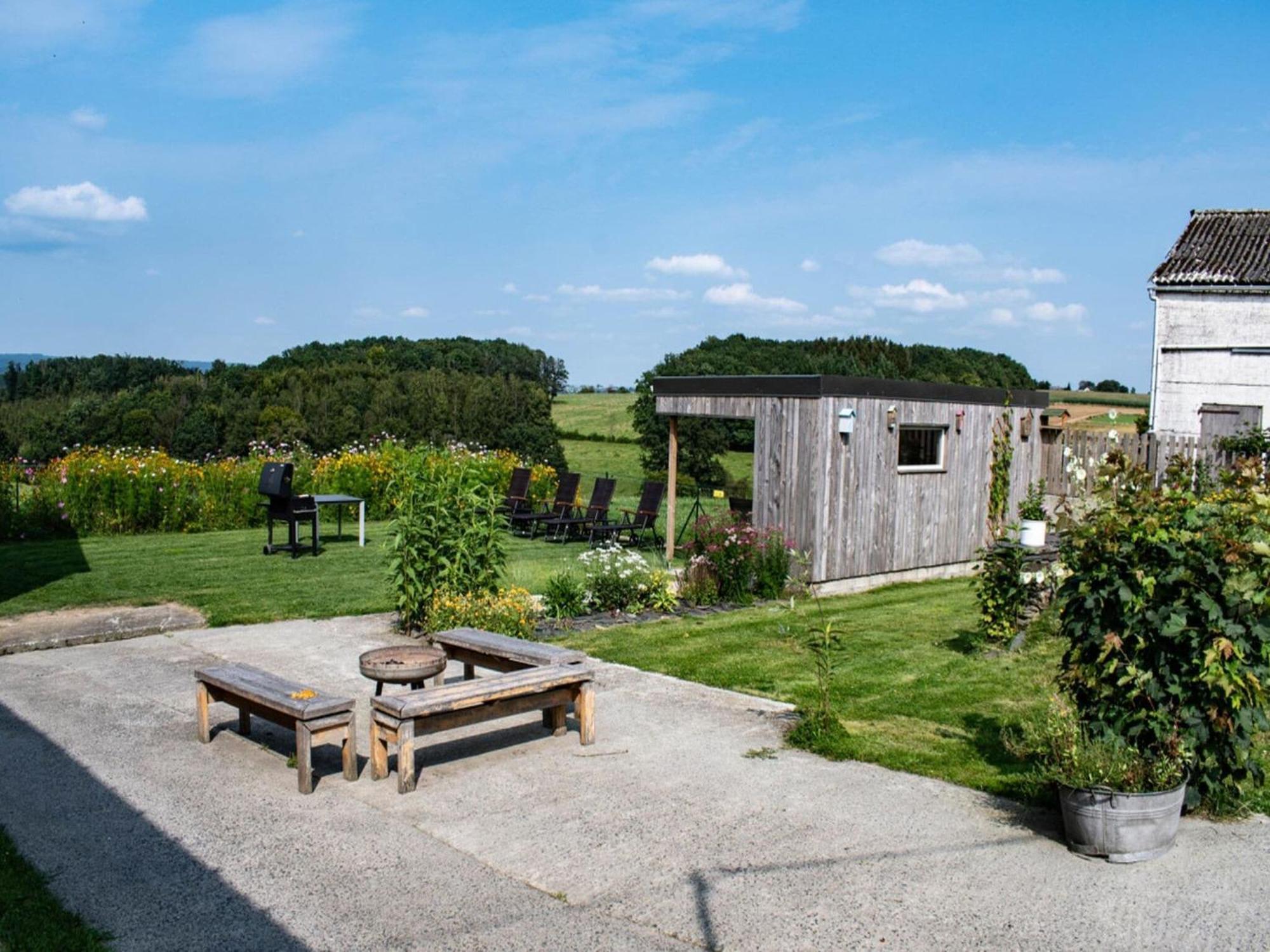 Pretty Farmhouse In Houffalize With Courtyard Ngoại thất bức ảnh